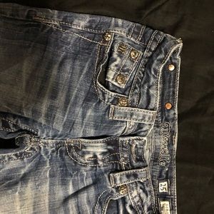 Miss me jeans with wing detail